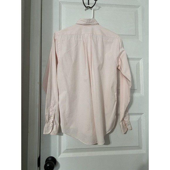 Brooks Brothers 4 Womens  Button Down Light Pink Blouse - Picture 3 of 12
